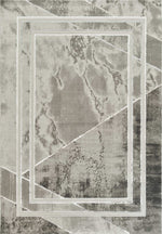 Elmas T510A Modern Area Rug L.Grey White - Australian Rugs