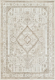 Elmas T529A Modern Area Rug White V. White – Australian Rugs