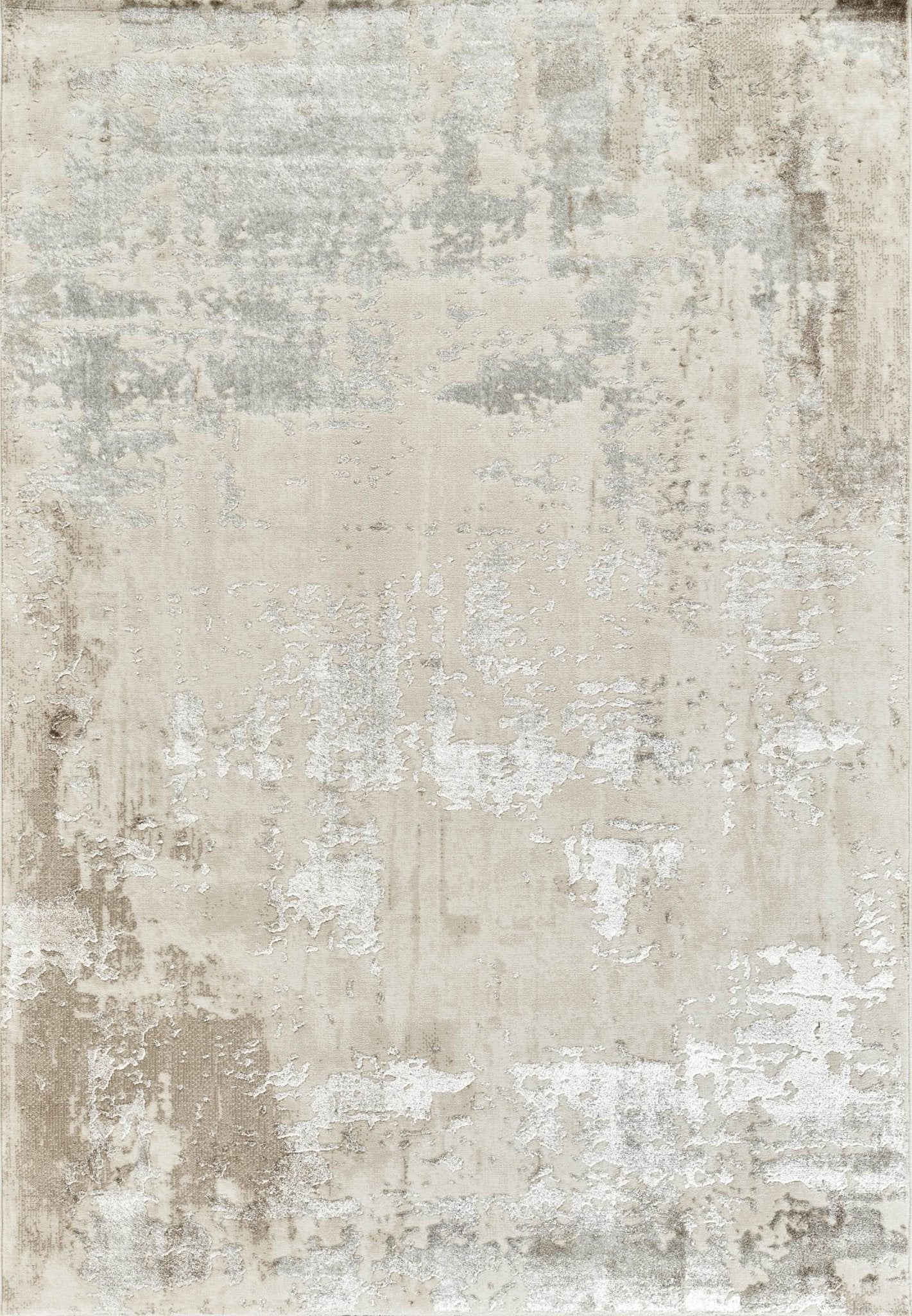 Elmas T533A Modern Area Rug Cream White - Australian Rugs