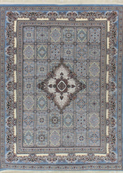 Elsa 3180 Blue Round Rug - Australian Rugs
