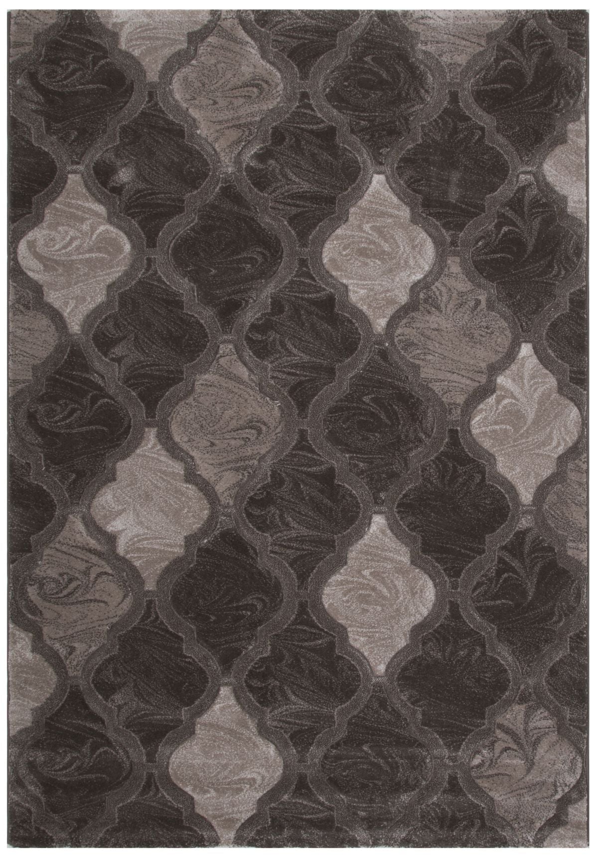 Australian Rugs - Faery 10140 N.Brown Dark Beige Modern Area Rug