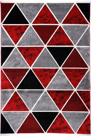 Australian Rugs - Faery E5113 Dark Red-Black Modern Area Rug