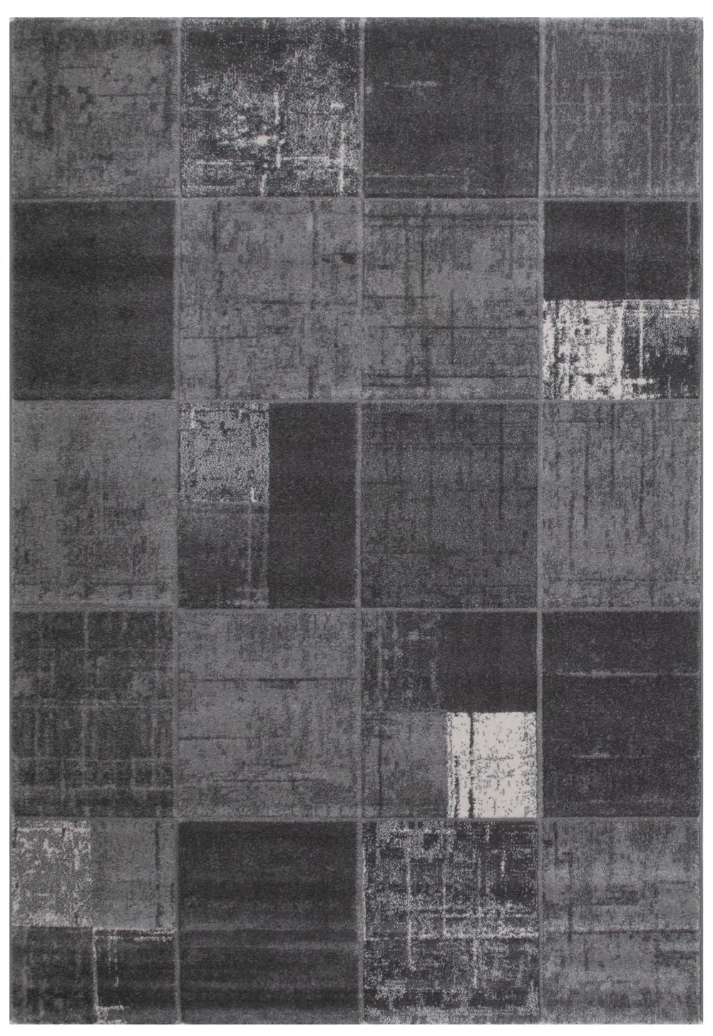 Australian Rugs - Faery E5142 Dark Grey-Grey Modern Area Rug