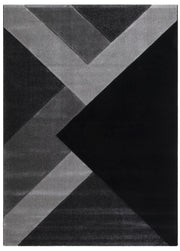 Australian Rugs - Faery FE394 Black Dark Grey Modern Rug