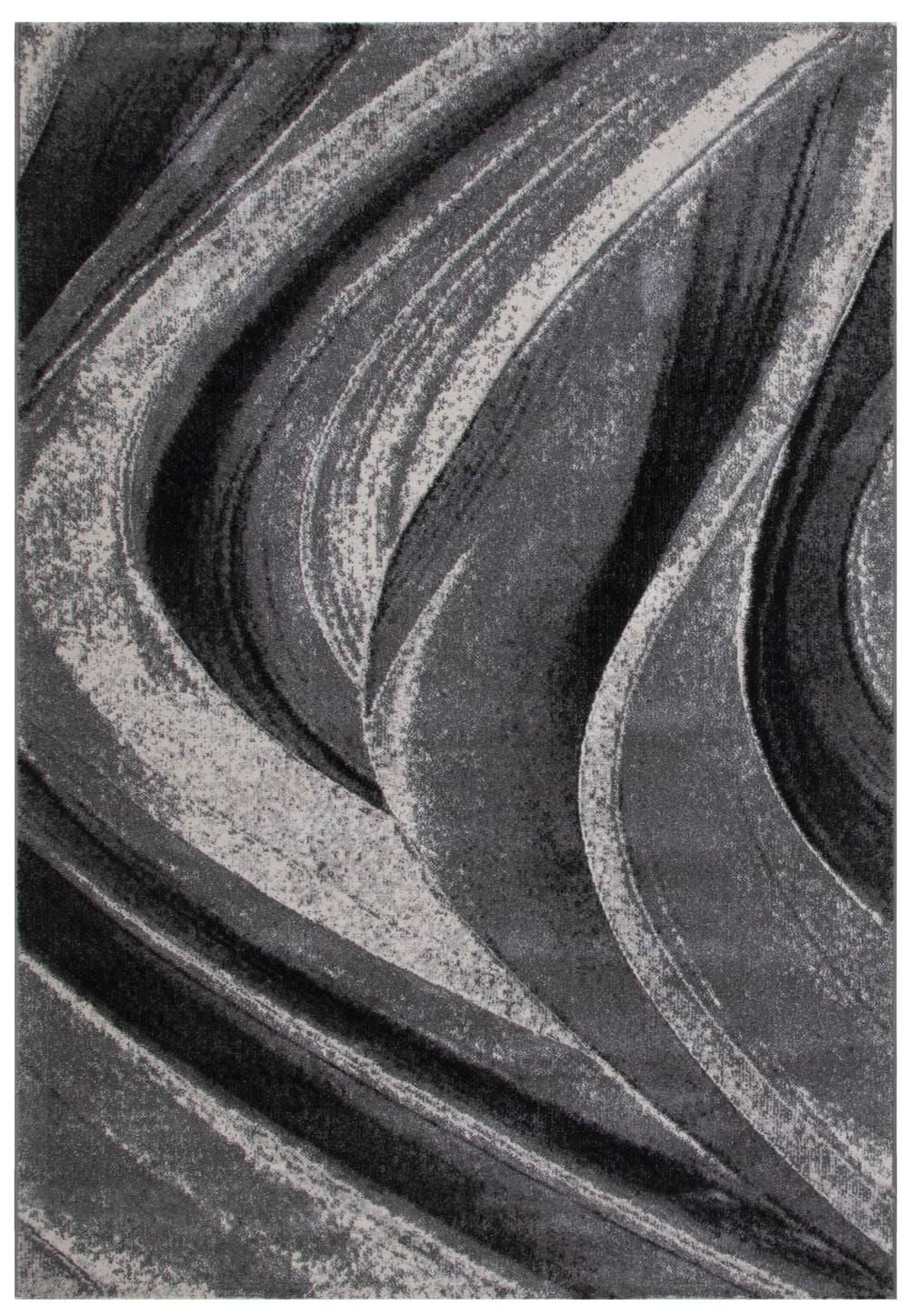 Australian Rugs - Faery Fe703 Dark Grey-Grey Modern Area Rug