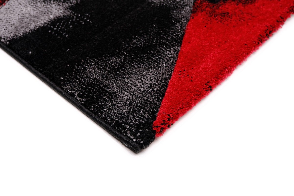 Australian Rugs - Faery G6511 Dark Red-Black Modern Area Rug close up texture
