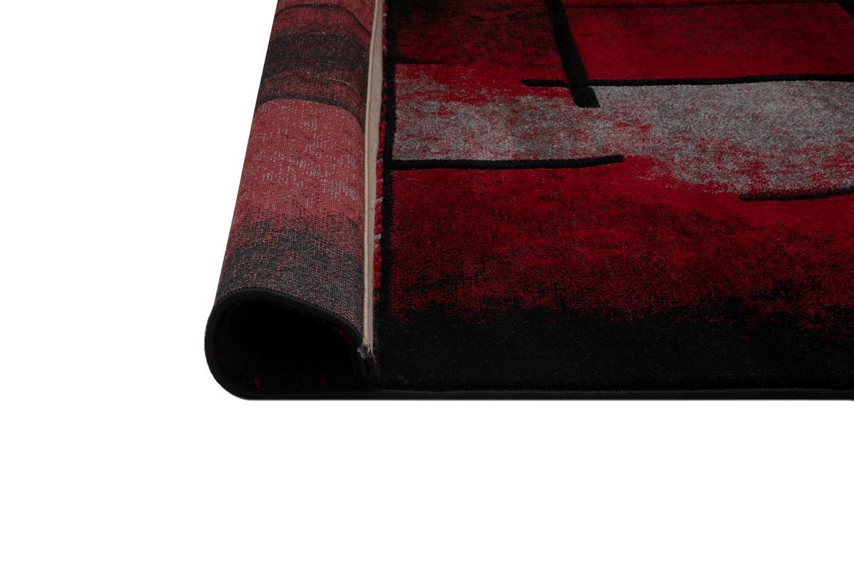 Australian Rugs - Faery G8272 Dark Red-Black Modern Area Rug detail