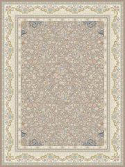 Golriz Traditional Persian Area Rug Chocolate
