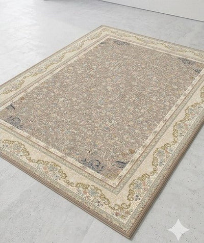 Golriz Traditional Persian Area Rug Chocolate