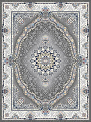 Kamand Traditional Persian Area Rug Smoky - Australian Rugs