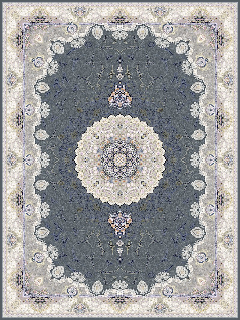 Linda Smoke Traditional Persian Area Rug - Australian Rugs