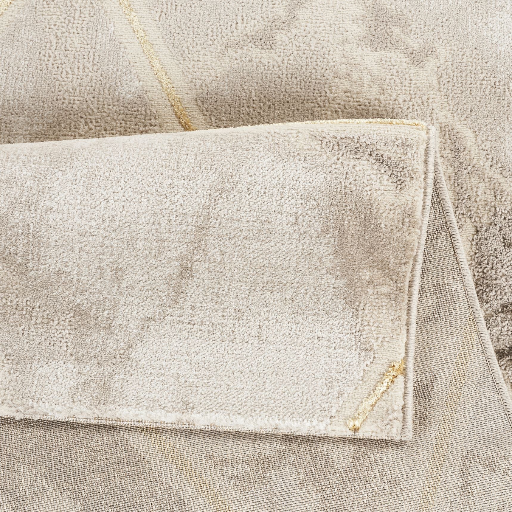 Marmaris D461A Modern Area Rug Beige V.Gold - detail view 2 - Australian Rugs