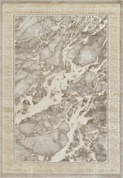 Marmaris D634A Modern Area Rug Cream V.Gold - Australian Rugs