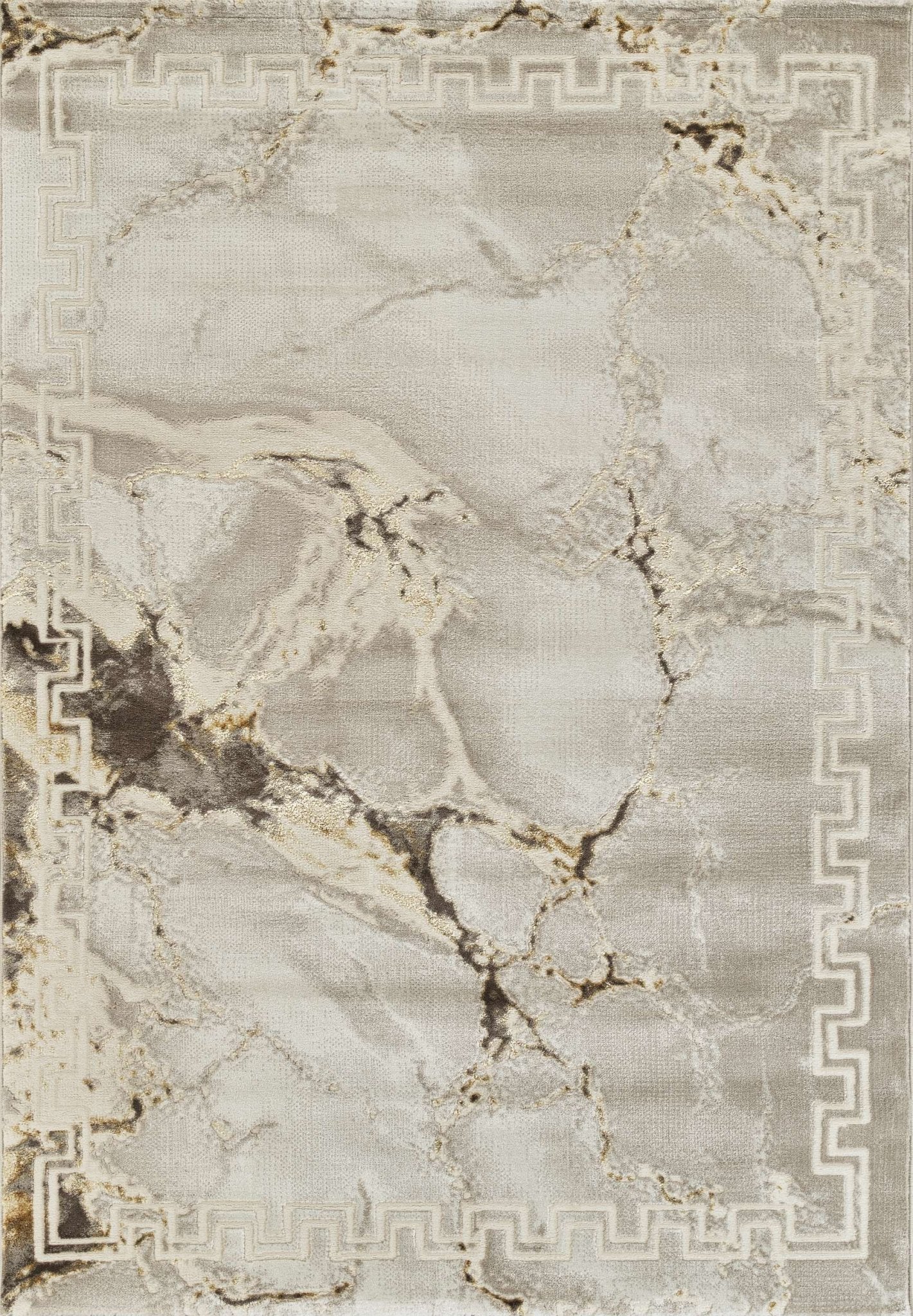 Marmaris T038A Modern Area Rug Cream Beige - Australian Rugs
