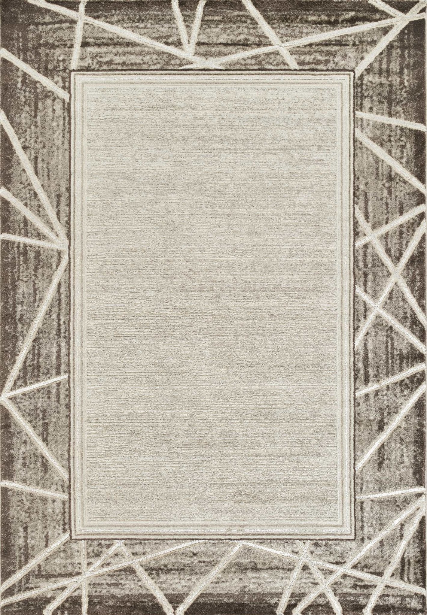 Marmaris T046A Modern Area Rug Beige Cream - Australian Rugs