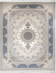 Mash 723502 Traditional Persian Area Rug Silver - Australian Rugs
