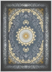 Mash 723505 Traditional Persian Area Rug Coal - Australian Rugs