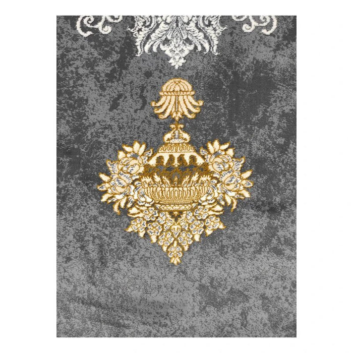 Mash 723512 Traditional Persian Area Rug in Grey - Australian Rugs