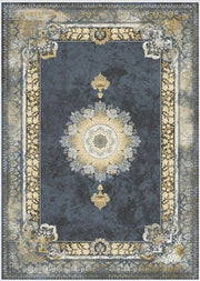 Mashad 723512 Grey Traditional Persian-Style Area Rug & Hallway Runner – Machine-Made, Turkey