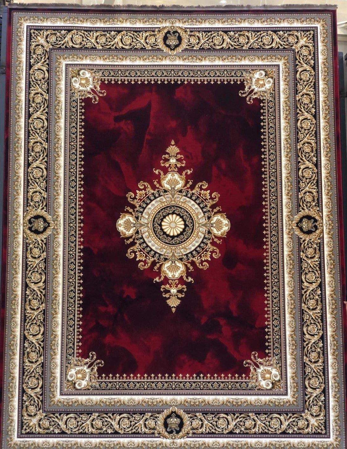 Negin 12120 Red Traditional Persian Rug - Australian Rugs