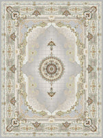 Salar Traditional Persian Area Rug Silver