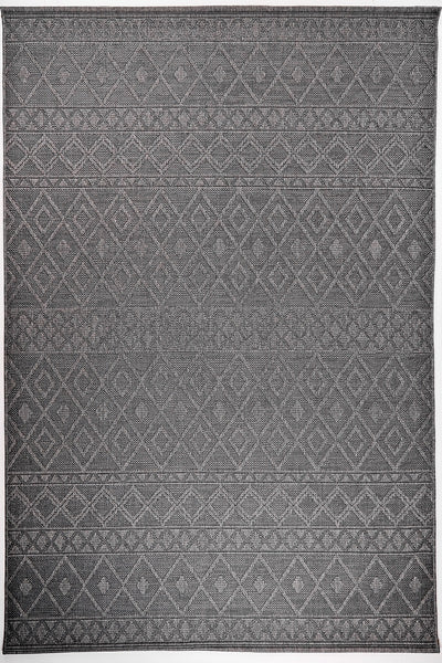 Sandra E7216 D.Grey Modern Outdoor Rug