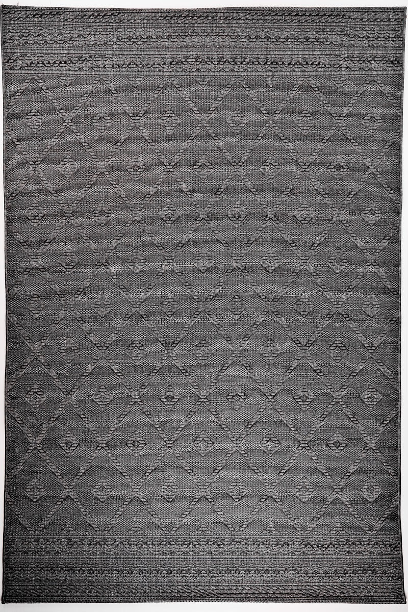 Sandra E7217 D.Grey Modern Outdoor Rug