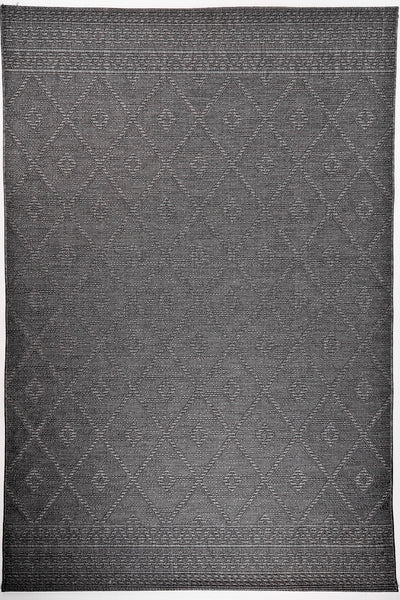Sandra E7217 D.Grey Modern Outdoor Rug