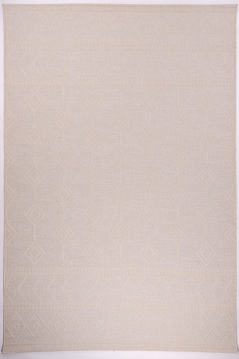 Sandra E7219 Beige Modern Outdoor Rug