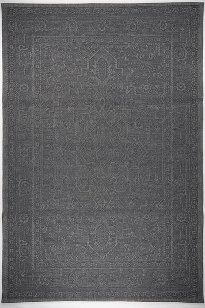 Sandra E7223 D.Grey Modern Outdoor Rug