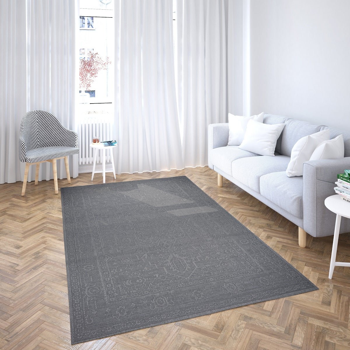 Australian Rugs - Sandra E7223 D.Grey Modern Outdoor Rug