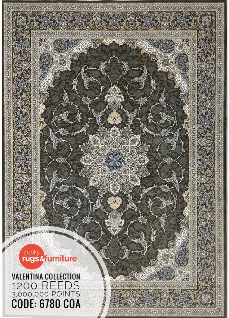Valentina 6780 COA Round Rug - Australian Rugs