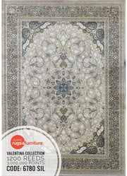 Valentina 6780 SIL Round Rug - Australian Rugs