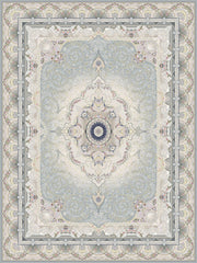 Vila Silver Round Rug - Australian Rugs