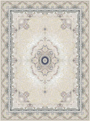 Villa Traditional Persian Area Rug in Beige