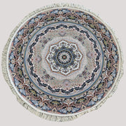Zartosht 4730 Grey Round Rug - Australian Rugs