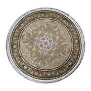 Zartosht 5252 Cream Round Rug - Australian Rugs
