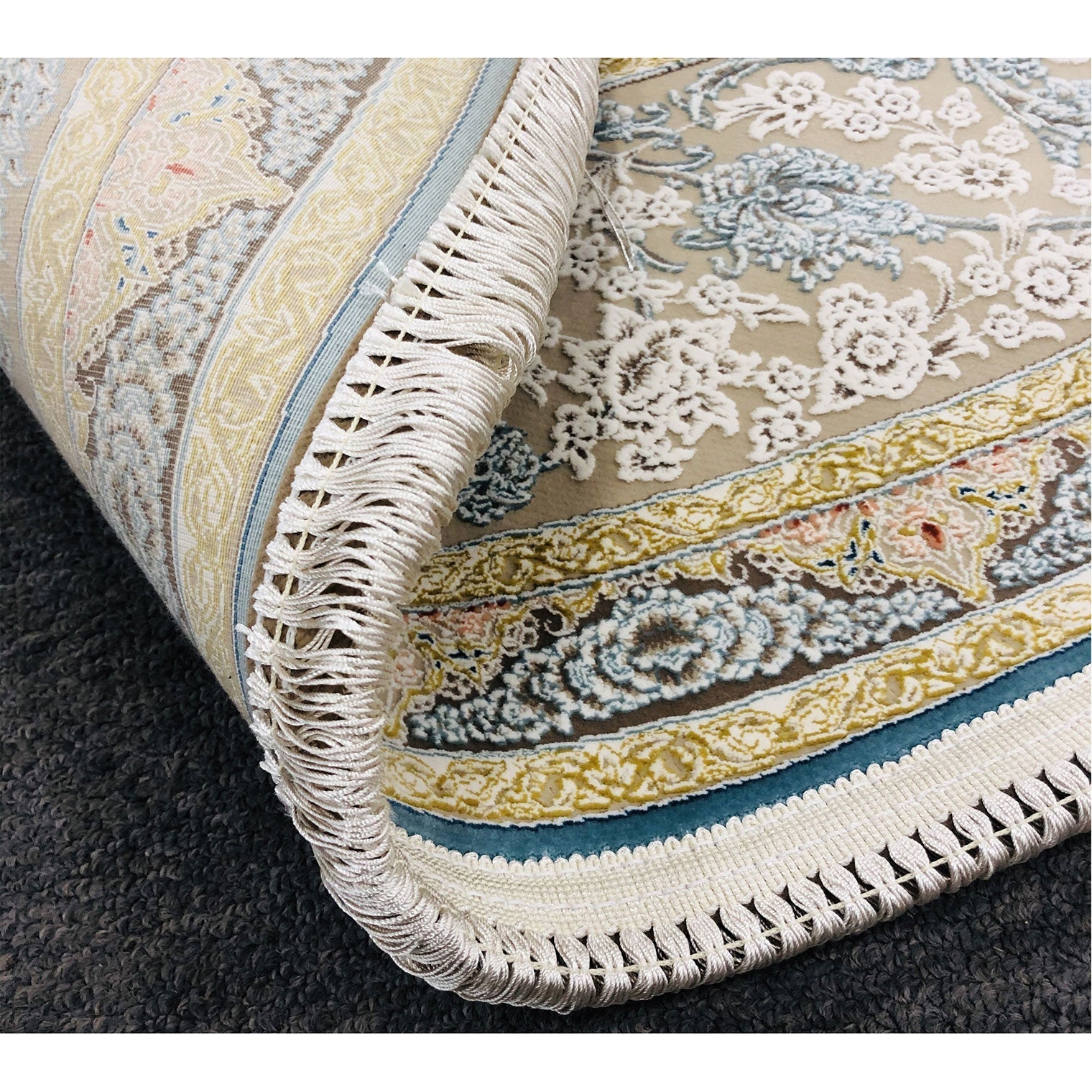 Zartosht 5333 Beige Round Rug - Australian Rugs