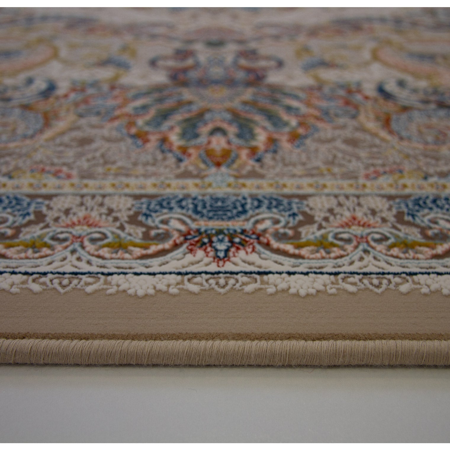 Zartosht 5500 Beige Round Rug - Australian Rugs