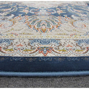 Zartosht 5500 Marin Blue Round Rug - Australian Rugs