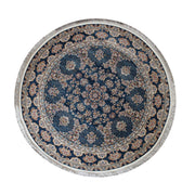 Zartosht 5750 Marin Blue Round Rug - Australian Rugs